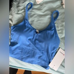 Lululemon Align Tank in the color Blue Nile